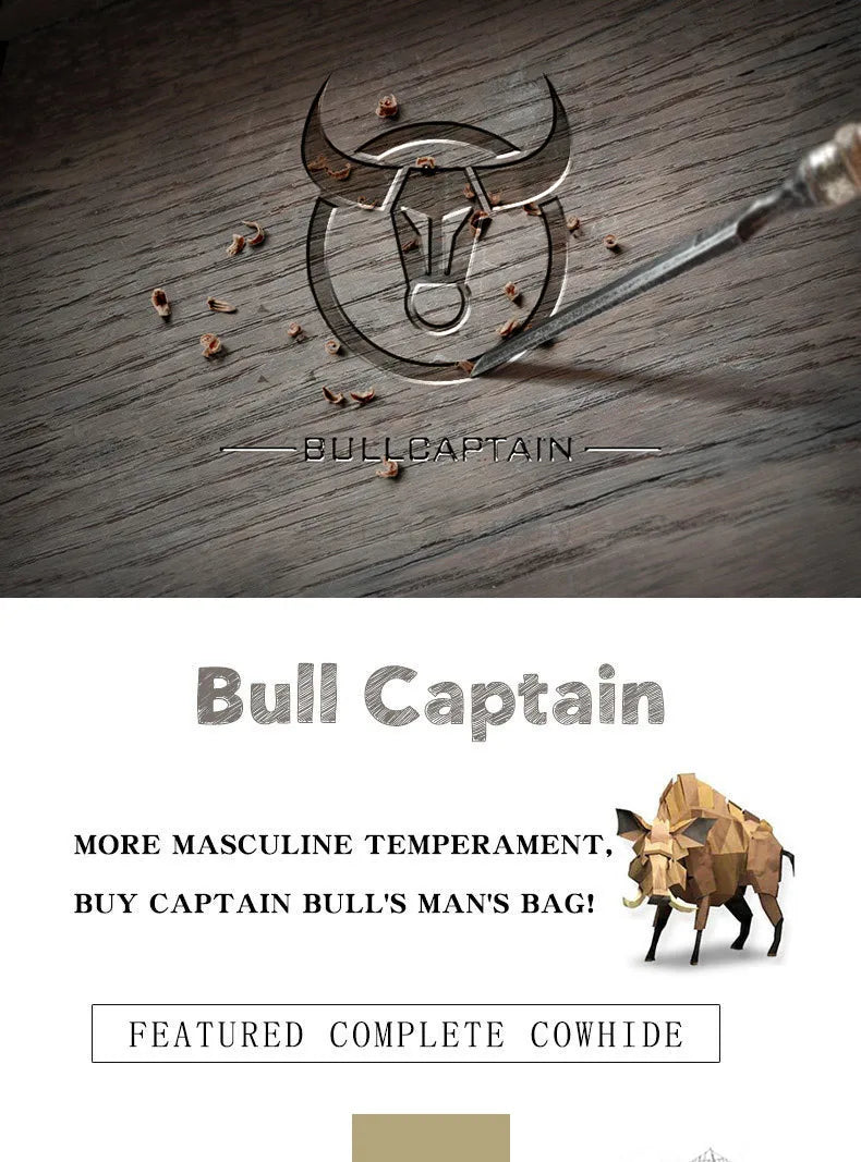 Bullcaptain: Briefcase and Messenger Bag