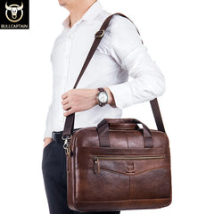 Bullcaptain: Briefcase and Messenger Bag