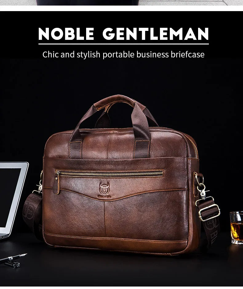 Bullcaptain: Briefcase and Messenger Bag