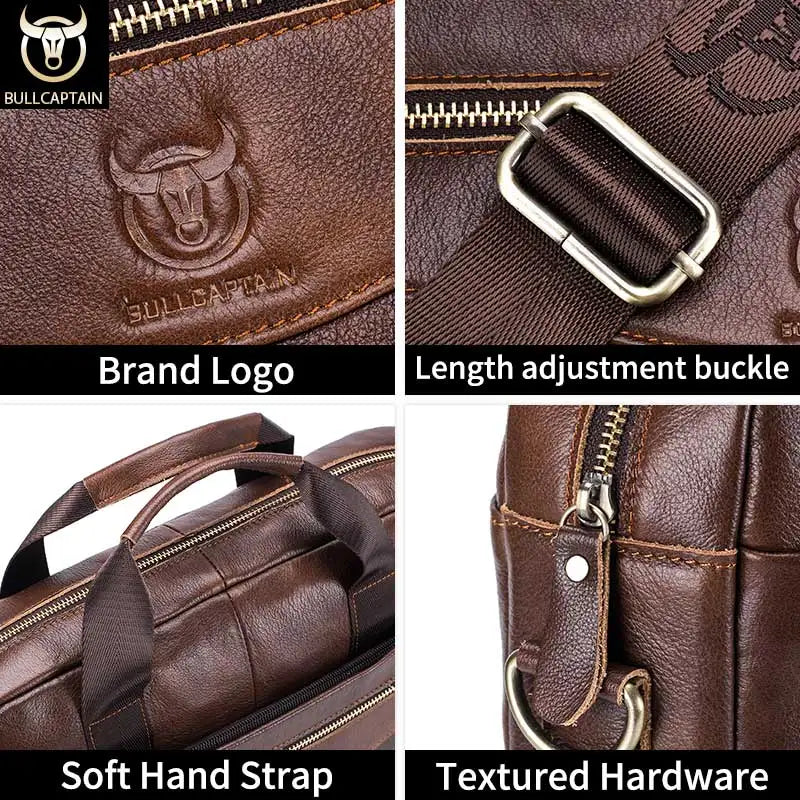 Bullcaptain: Briefcase and Messenger Bag