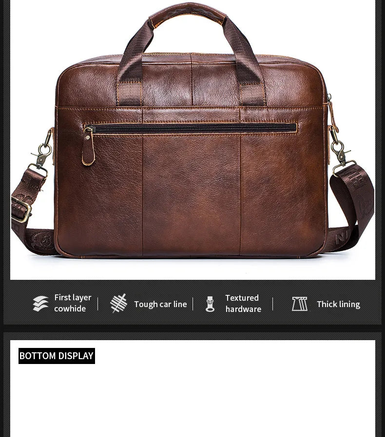 Bullcaptain: Briefcase and Messenger Bag