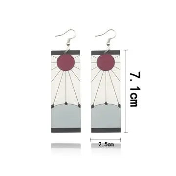 Demon Slayer Tanjiro Earrings