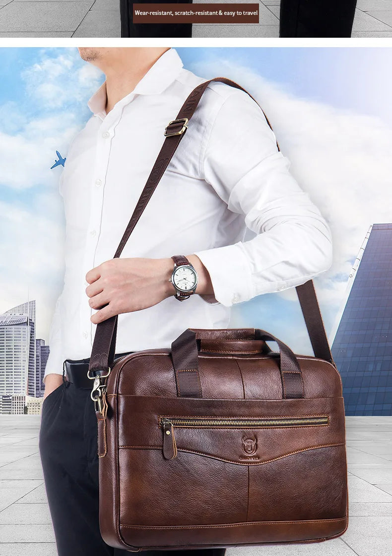 Bullcaptain: Briefcase and Messenger Bag