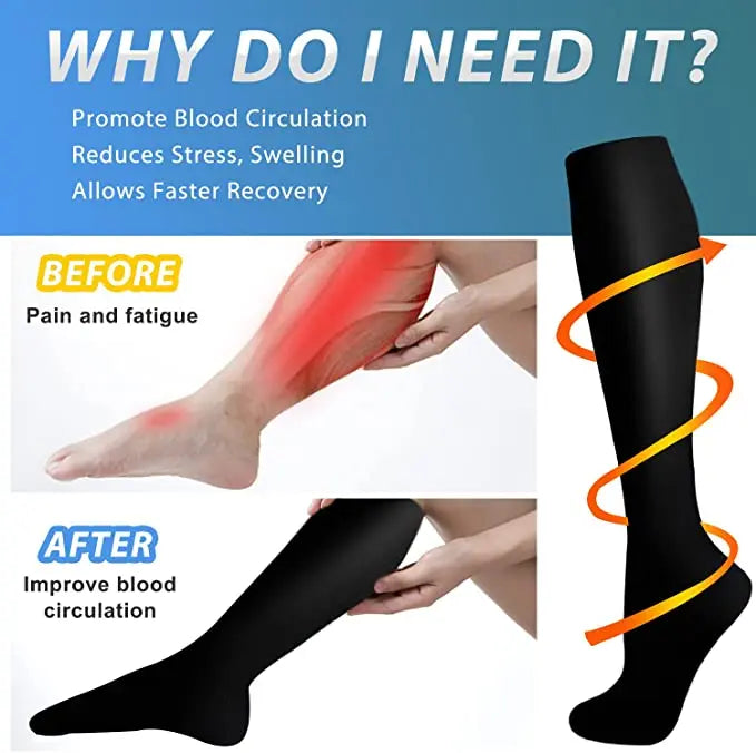 1PAIR Compression Socks