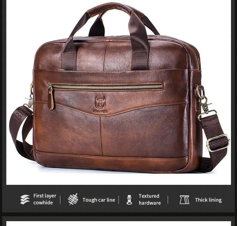 Bullcaptain: Briefcase and Messenger Bag