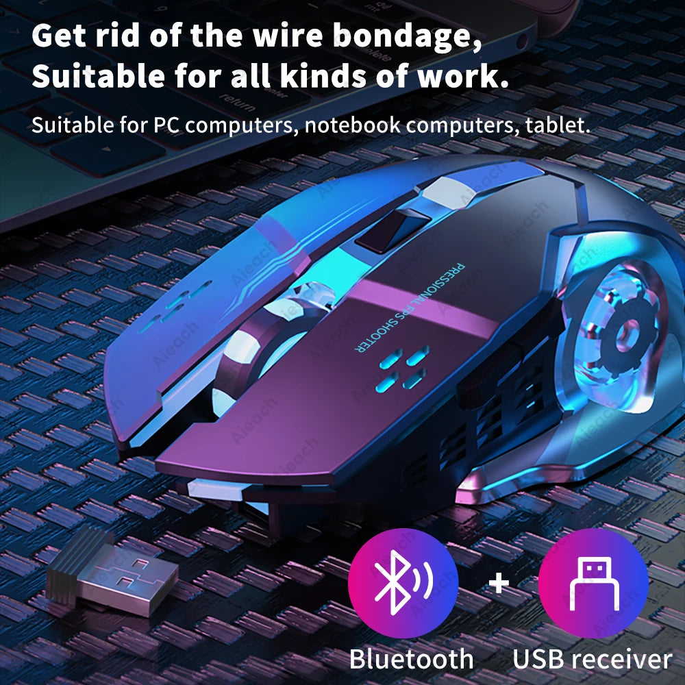 AIEACH Bluetooth Gaming Mouse