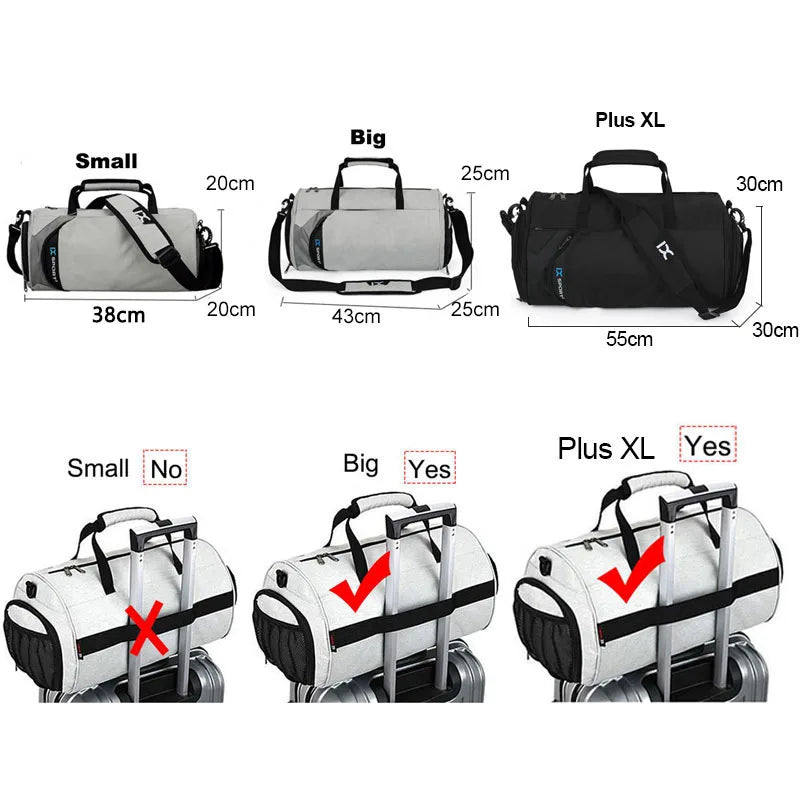 IX Large Gym Bag Fitness Bag