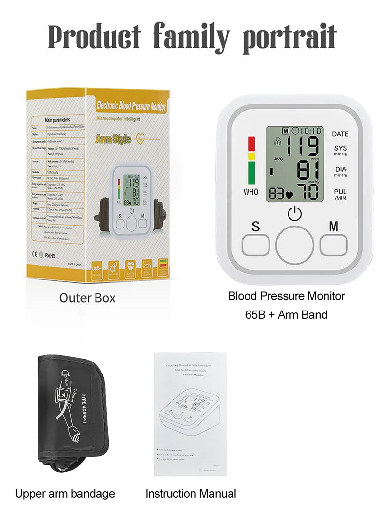 Digital Blood Pressure Monitor