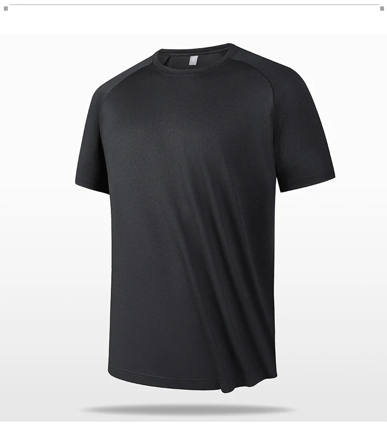 Mens Breathable Fast Drying Running Shirts