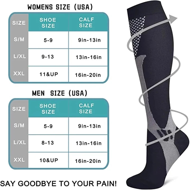 1PAIR Compression Socks