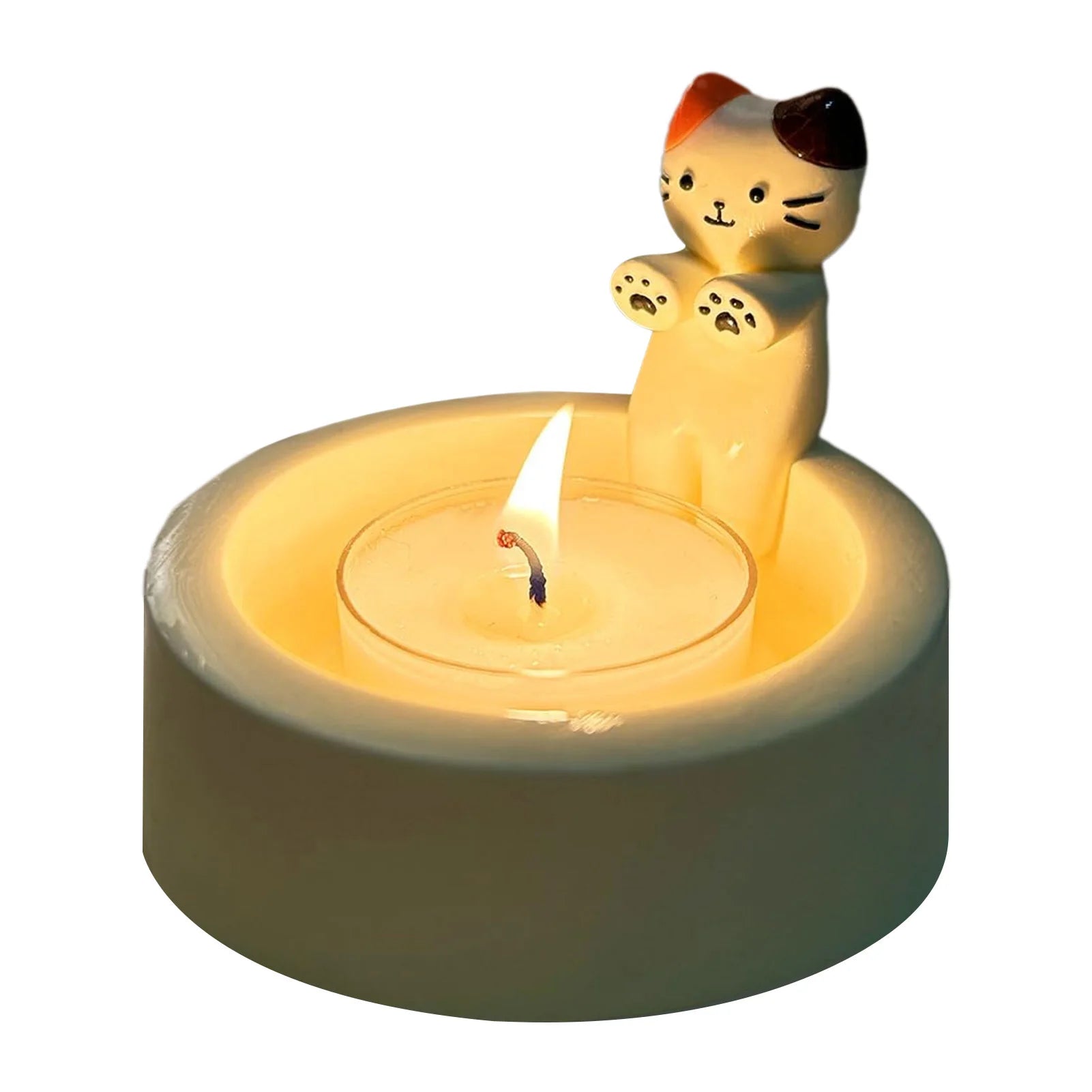 Cute Cat Candle Holder