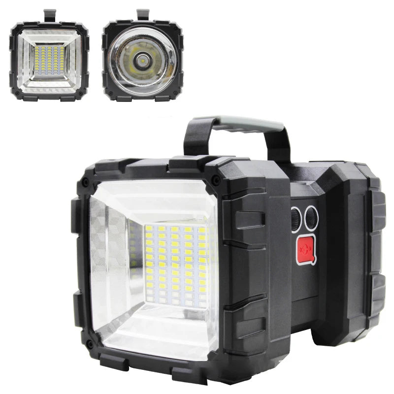 10000mAh Double Head Handheld Spotlight