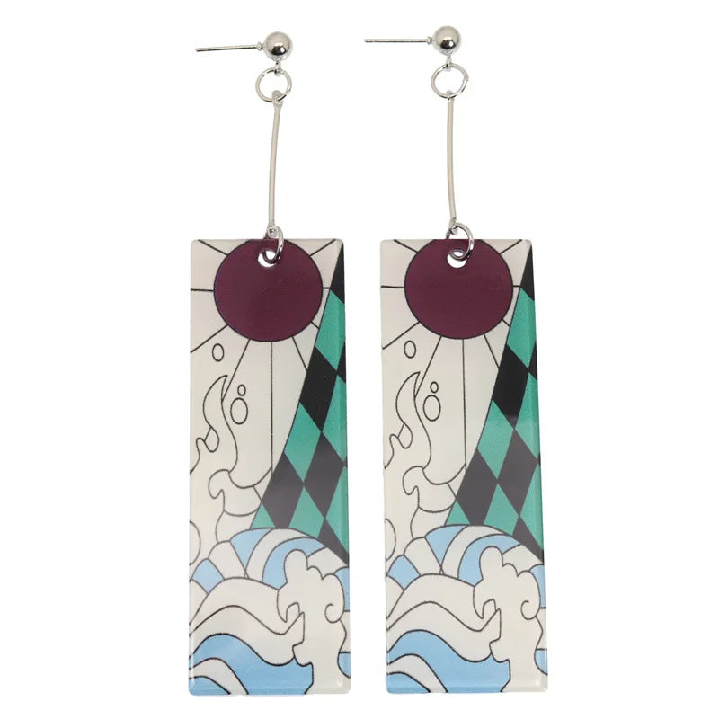 Demon Slayer Tanjiro Earrings