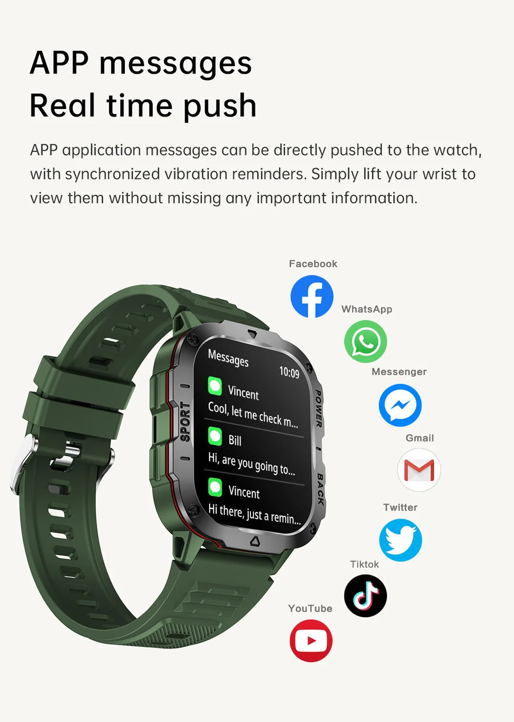 2024 New Outoor Military Smart Watch