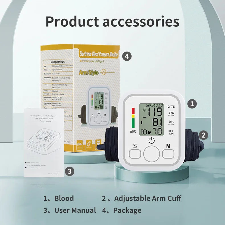 Digital Blood Pressure Monitor