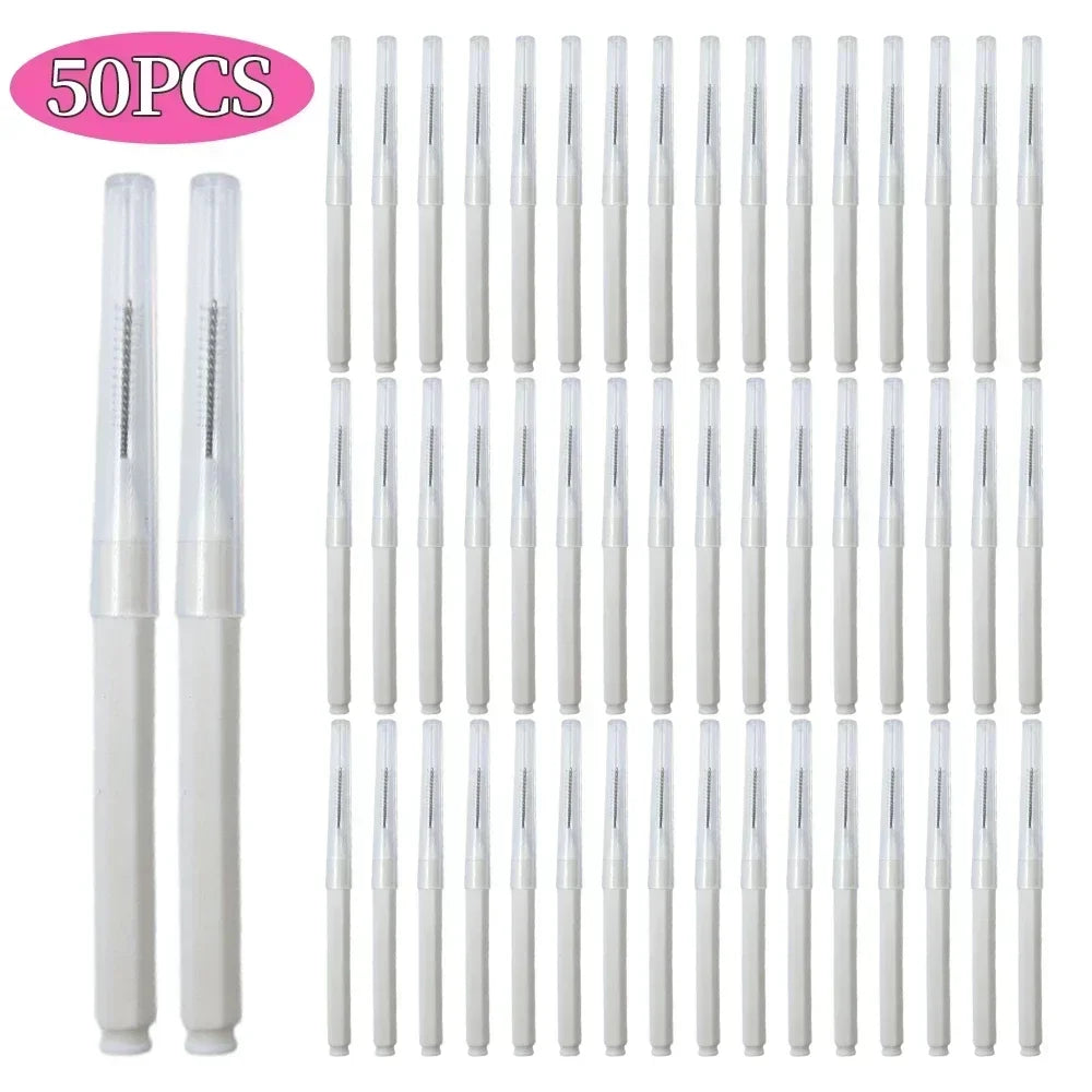 5/10/50PCS Mini Eyebrow Brush