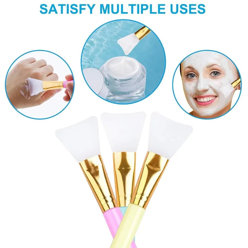 7Pcs DIY Face Mask Brush Set