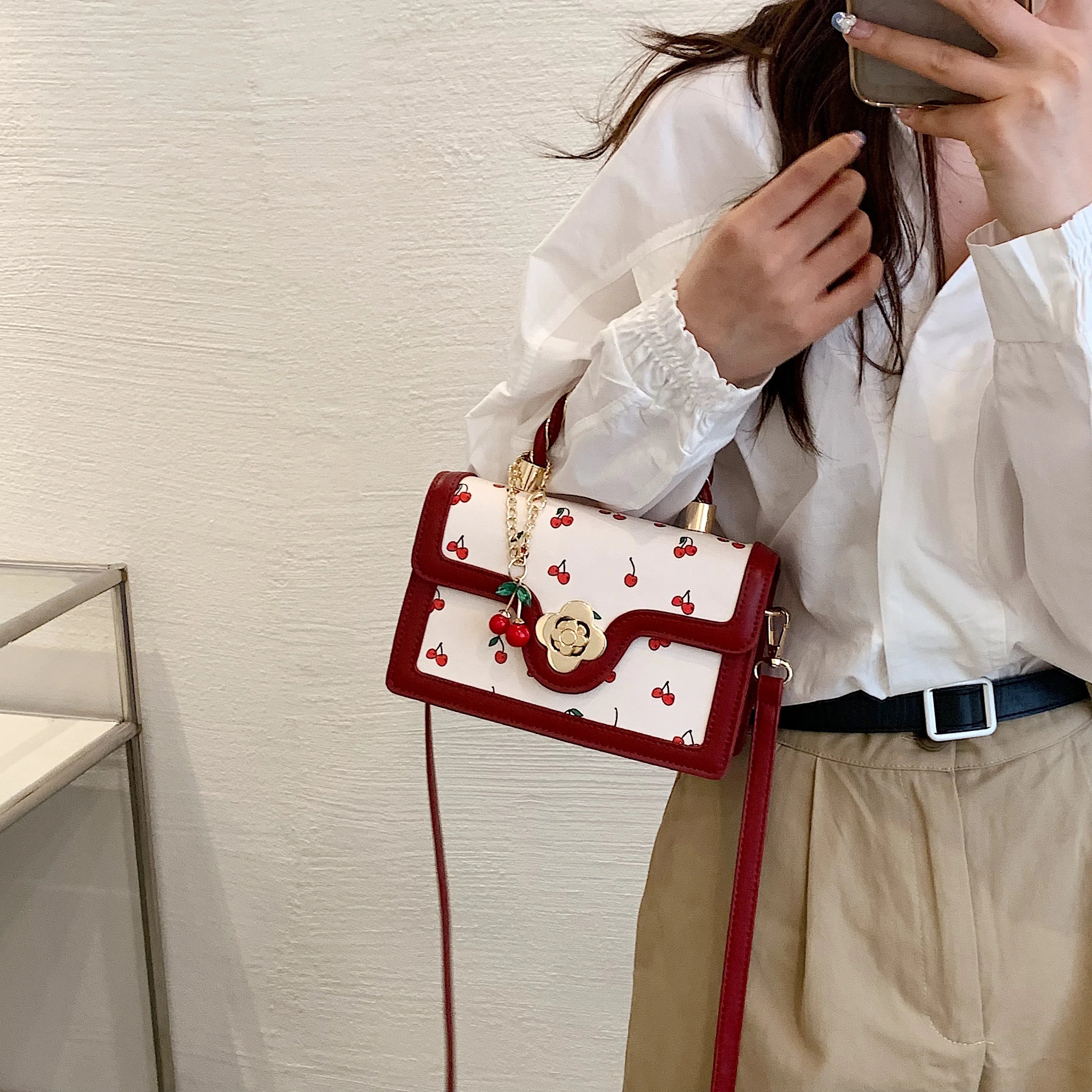 Cute Cherry Handbag