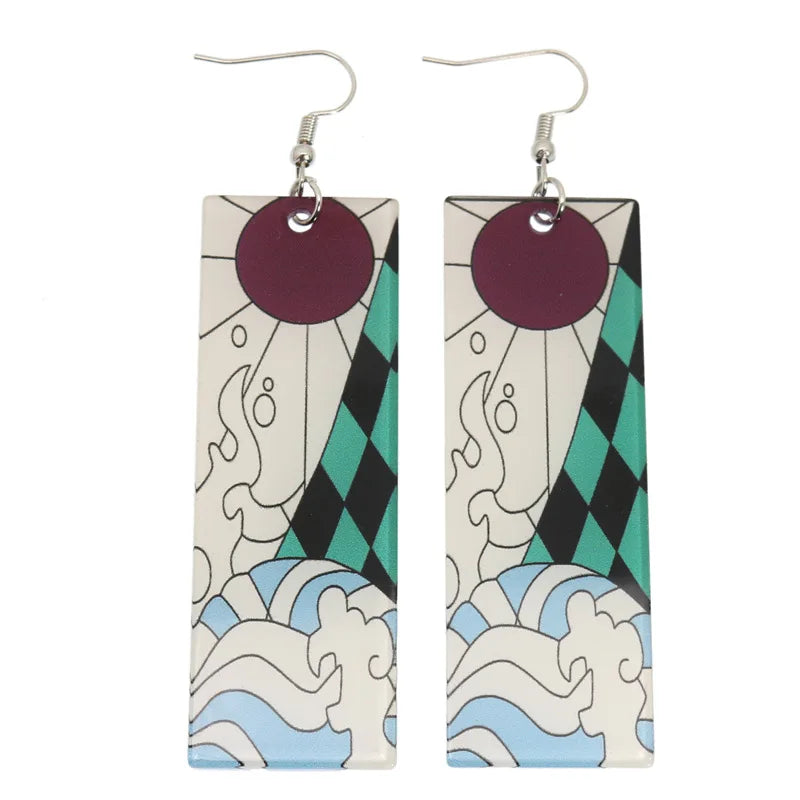 Demon Slayer Tanjiro Earrings