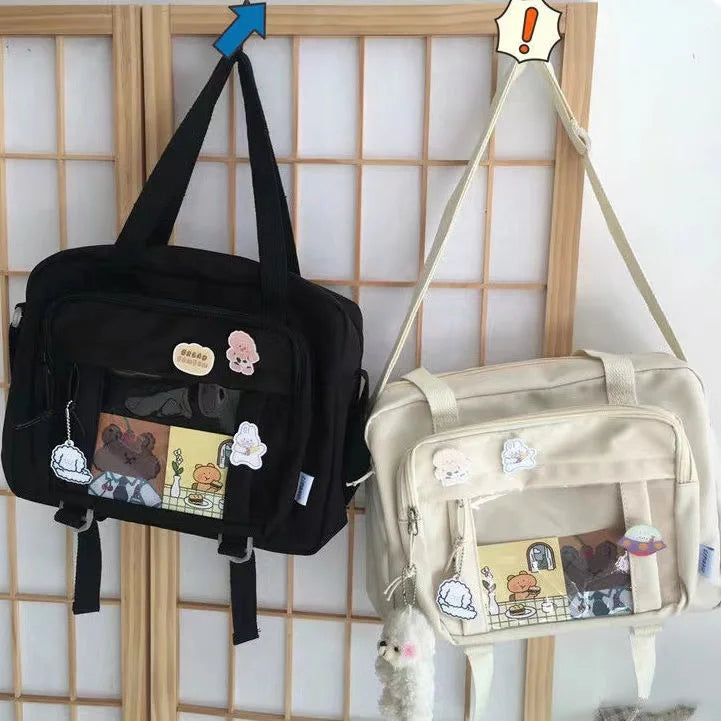 Cute Japanese High School Girls Crossbody Bag