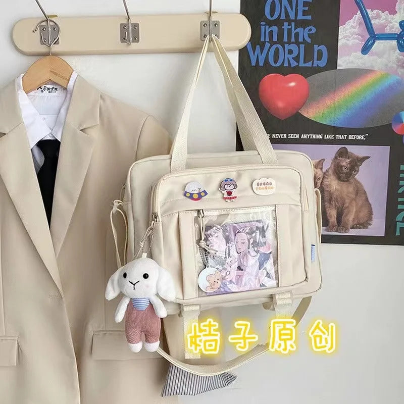 Cute Japanese High School Girls Crossbody Bag