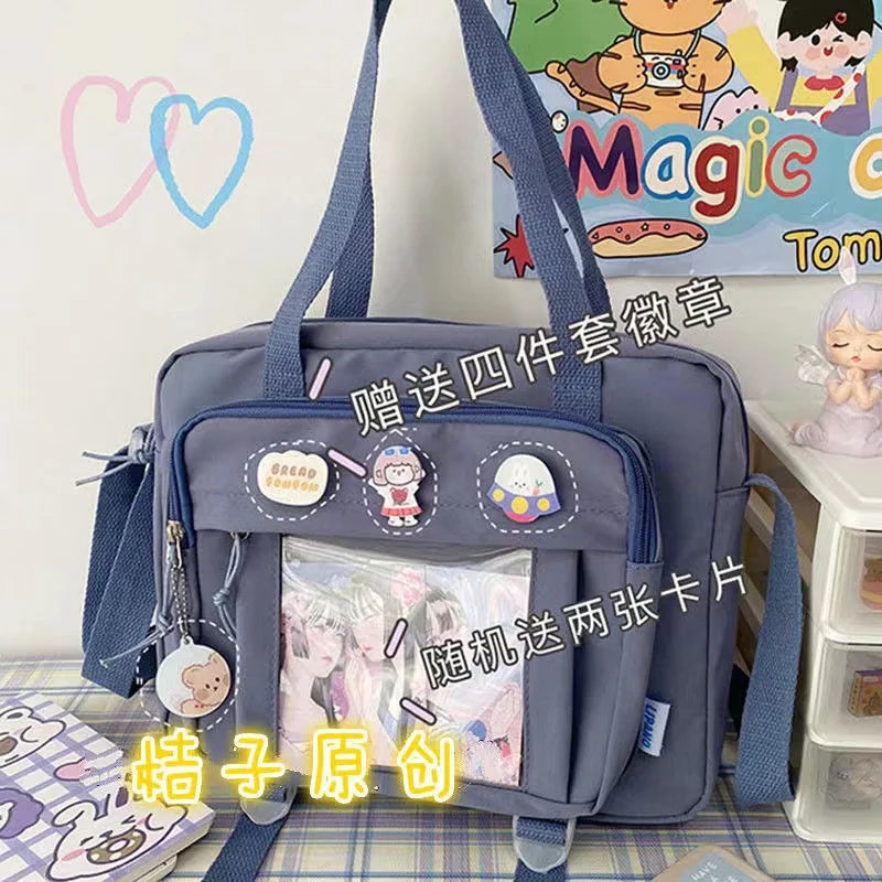 Cute Japanese High School Girls Crossbody Bag