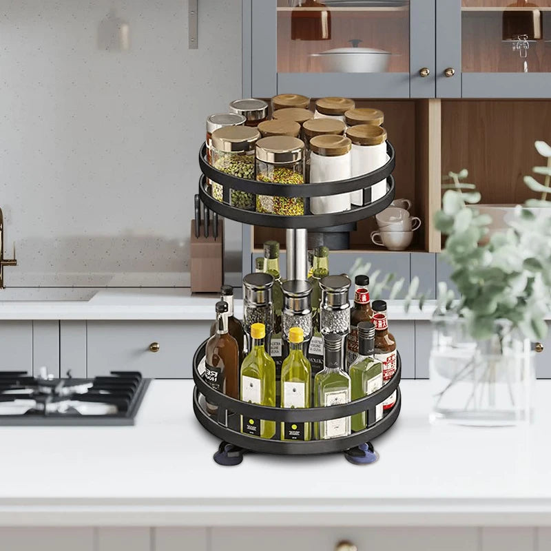 360° Rotation Spice Rack