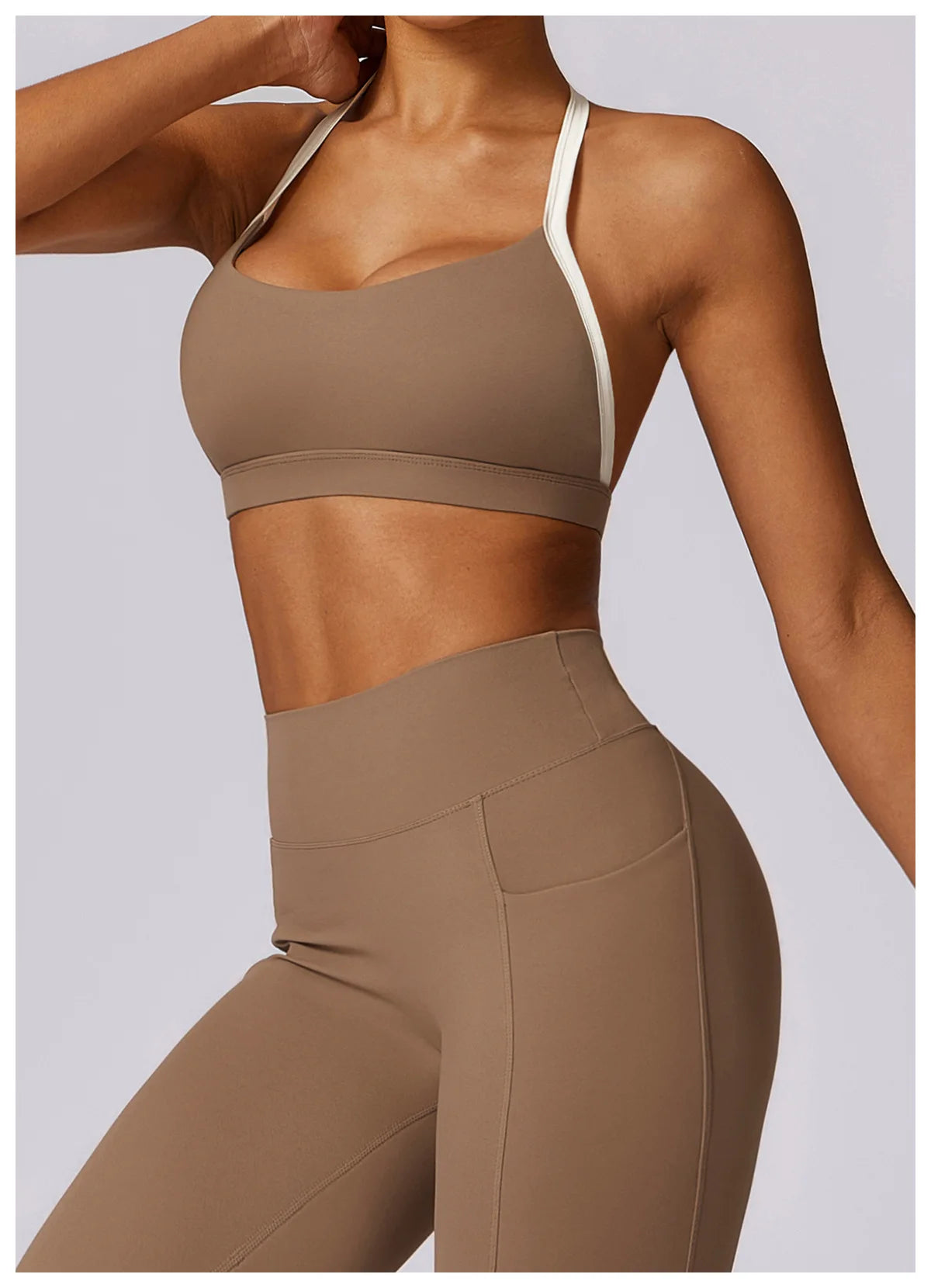 Breathable Shockproof Crop Top