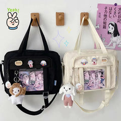 Cute Japanese High School Girls Crossbody Bag