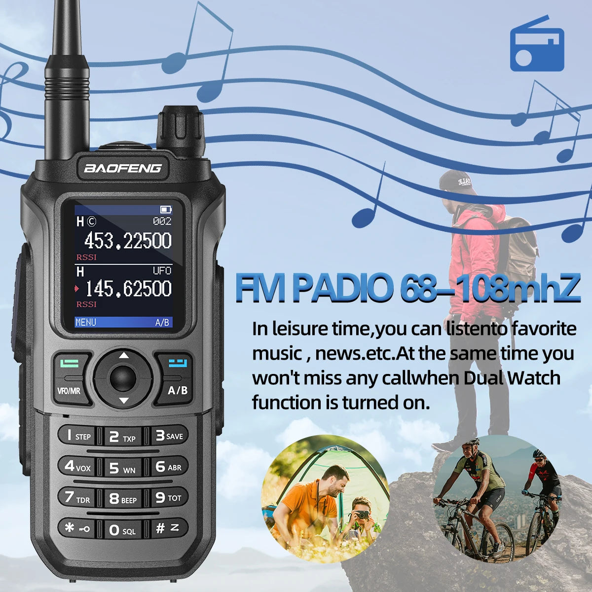 Baofeng UV-21 Pro V2 Wireless Copy Frequency