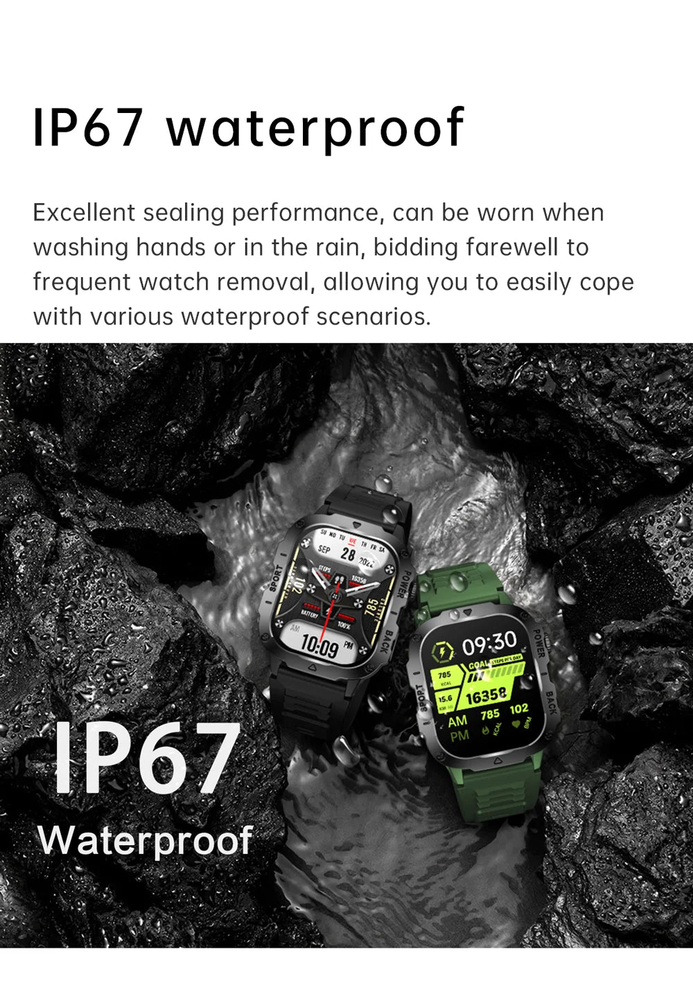 2024 New Outoor Military Smart Watch