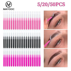 5/10/50PCS Mini Eyebrow Brush