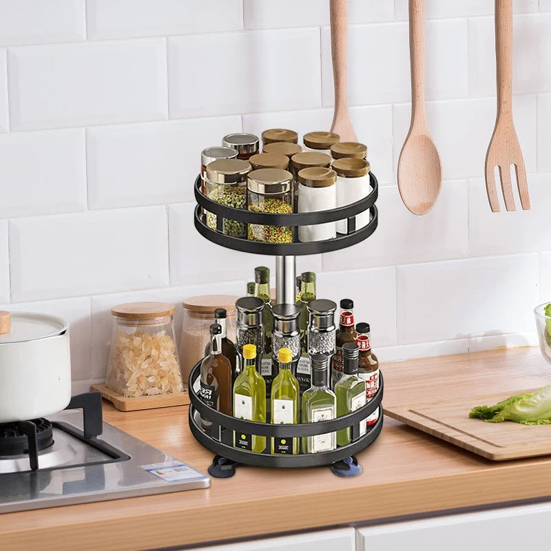 360° Rotation Spice Rack