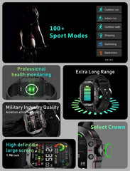 For Xiaomi Military Smart Watch IP68