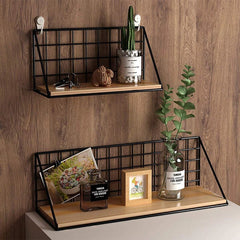 Creative wall mounted shelves