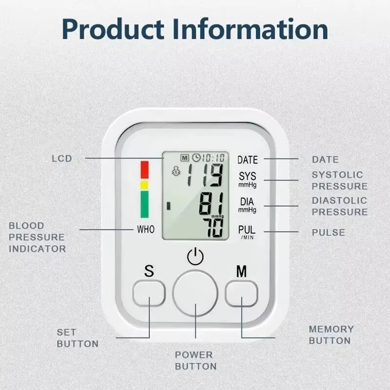 Digital Blood Pressure Monitor