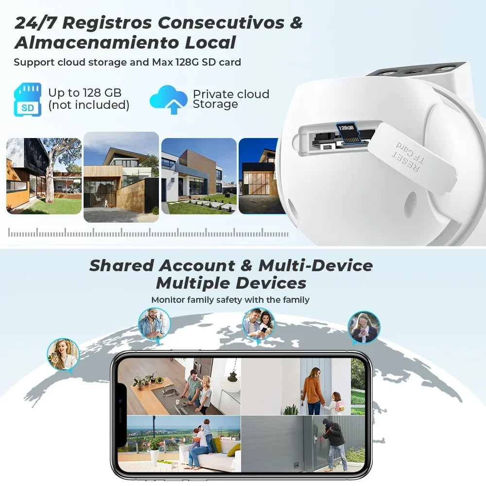 BELIA 4K 8MP WiFi Surveillance Camera