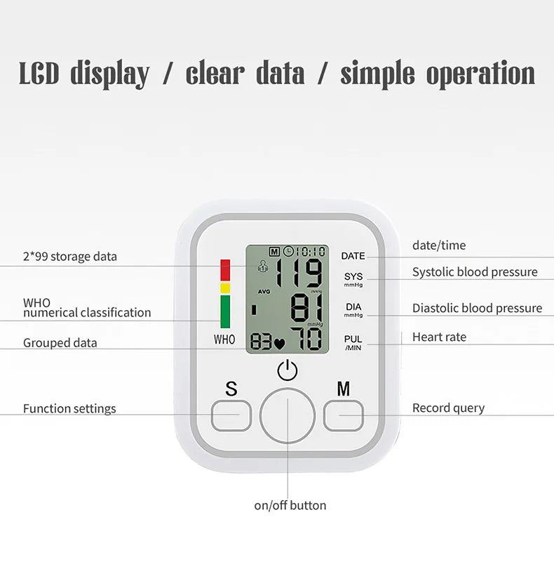 Digital Blood Pressure Monitor