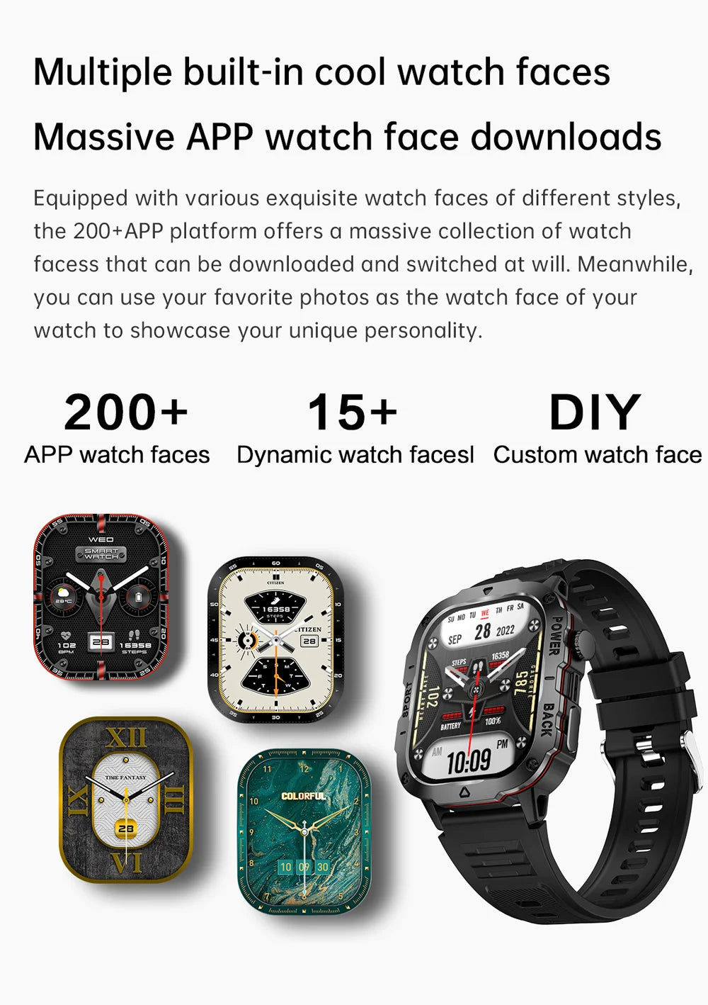 2024 New Outoor Military Smart Watch