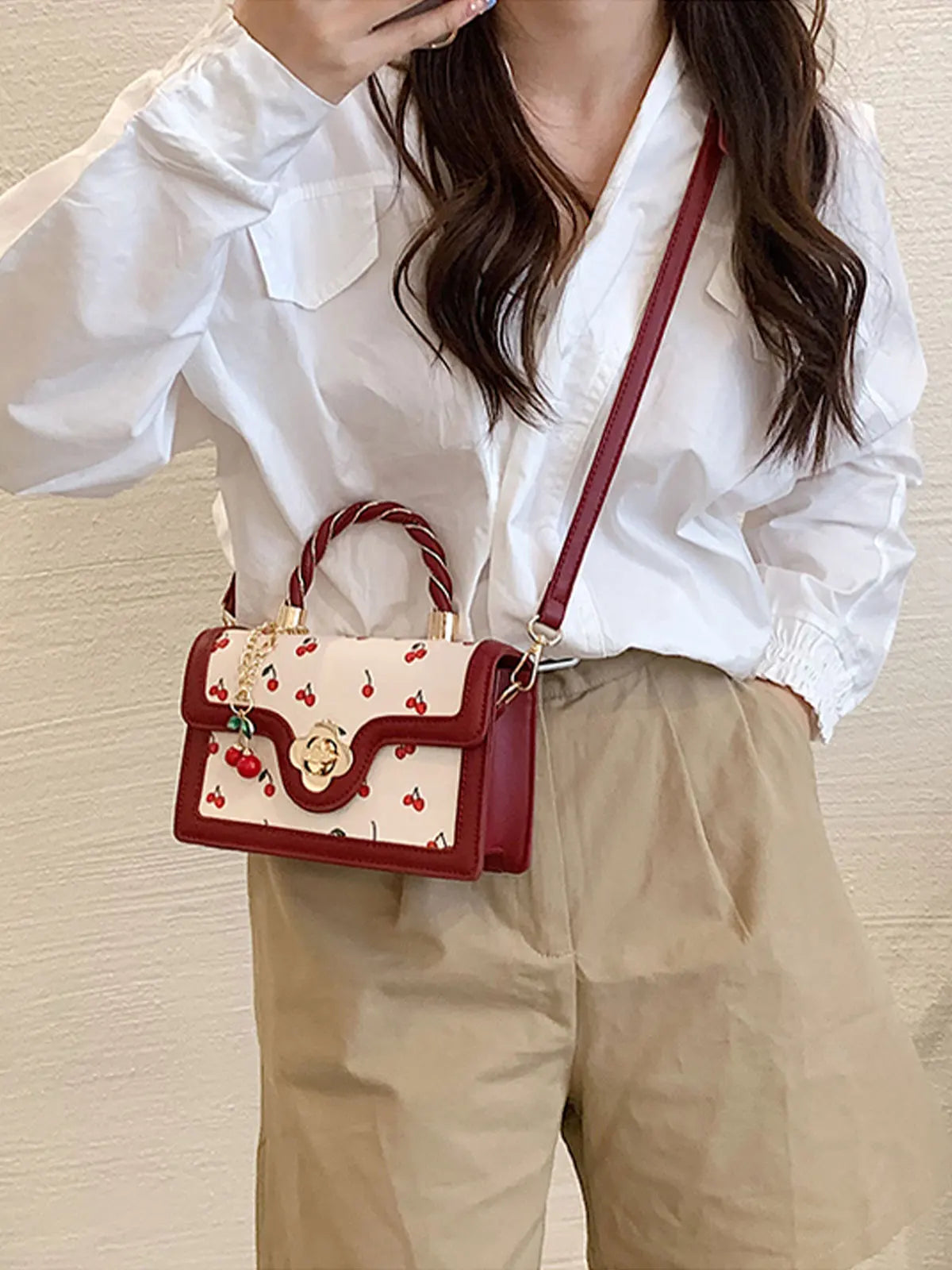 Cute Cherry Handbag