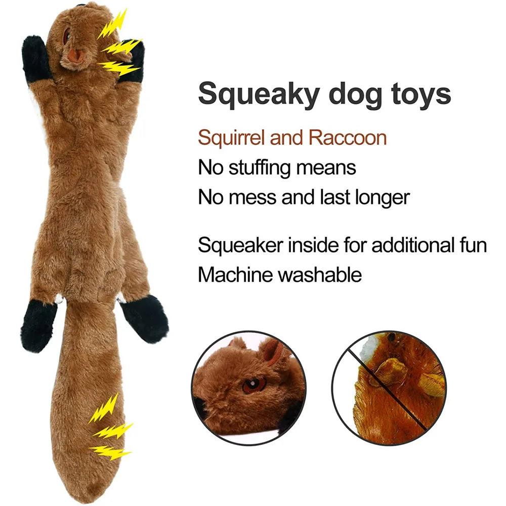 Cute and Funny No Stuffing Dog Toy