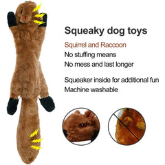 Cute and Funny No Stuffing Dog Toy