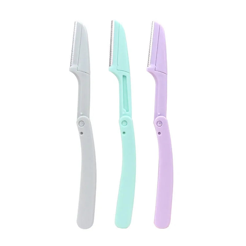 3pcs Fold Eyebrow Trimmer