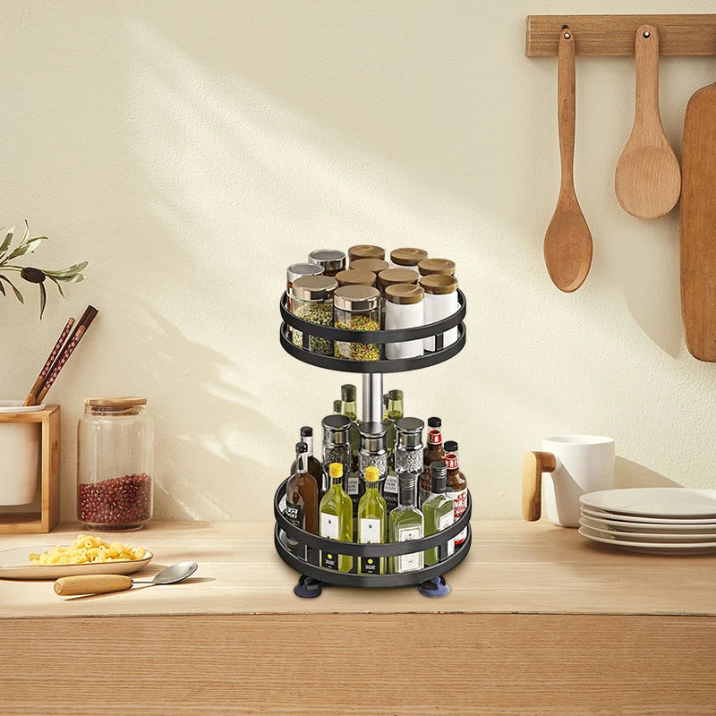 360° Rotation Spice Rack