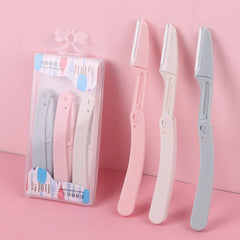 3pcs Fold Eyebrow Trimmer