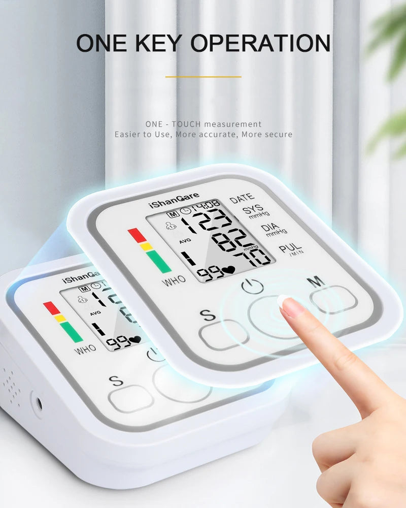 Digital Tonometer Blood Pressure Monitor