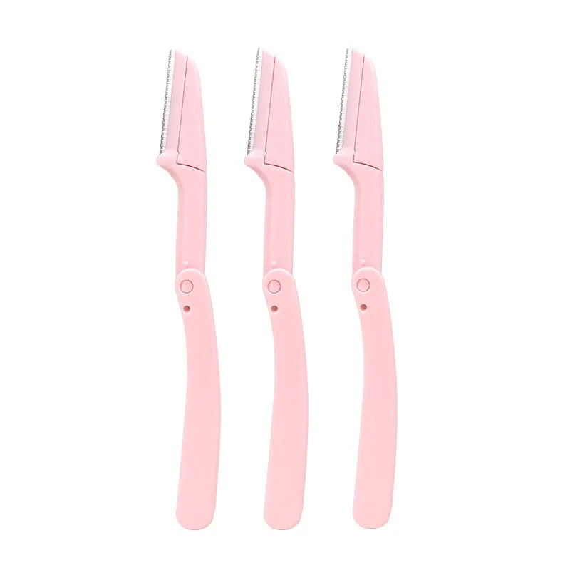 3pcs Fold Eyebrow Trimmer