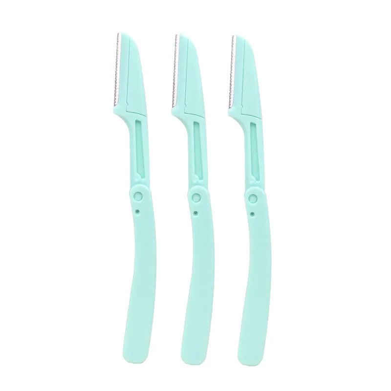 3pcs Fold Eyebrow Trimmer