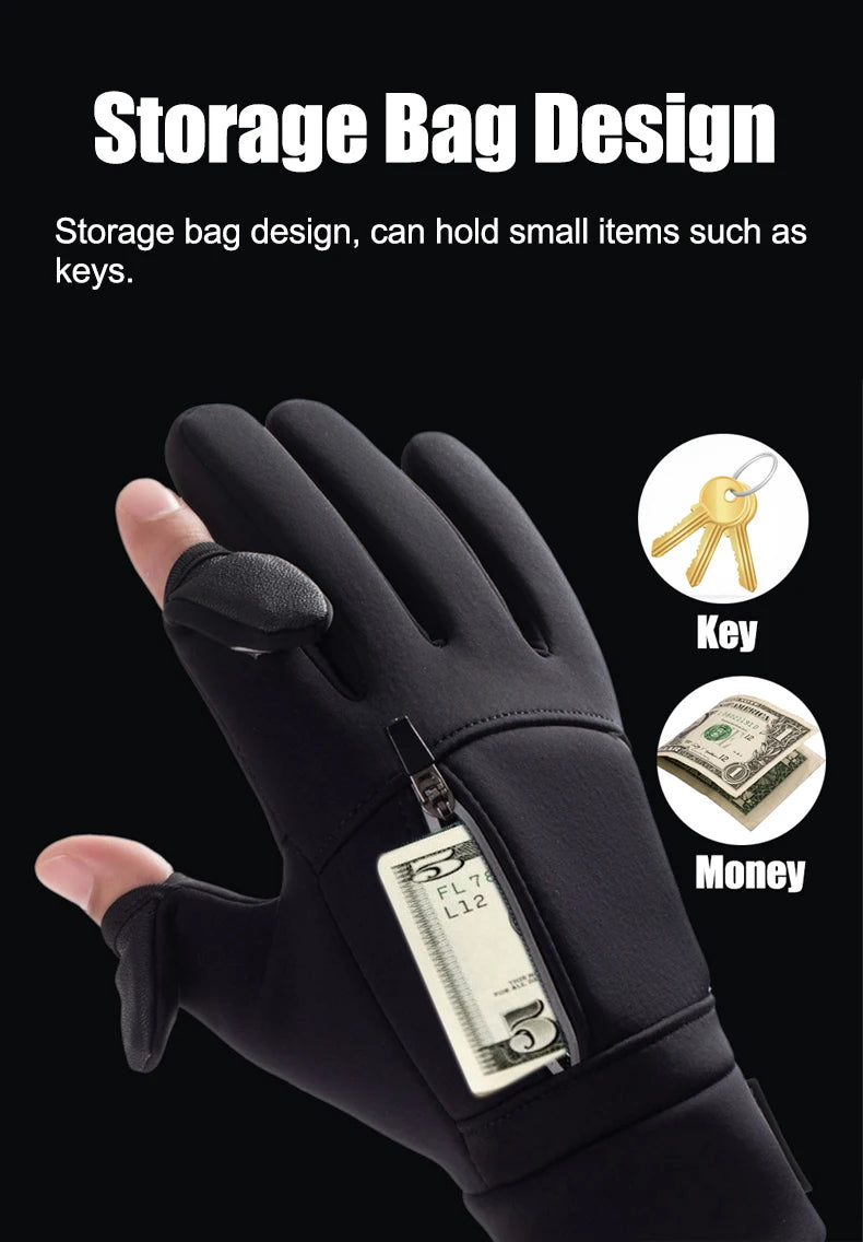 Warm Gloves - Fishing / Cycling