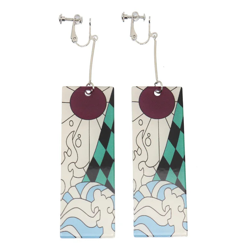 Demon Slayer Tanjiro Earrings